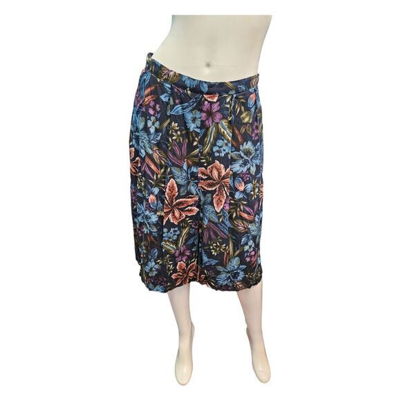 Blair Pants - Blair Vintage 80's Floral Bermuda Shorts Size  XL